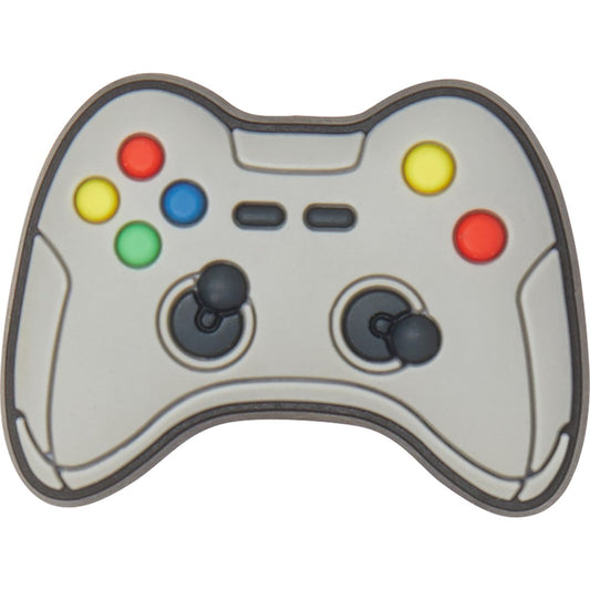 Jibbitz Grey Game Controller