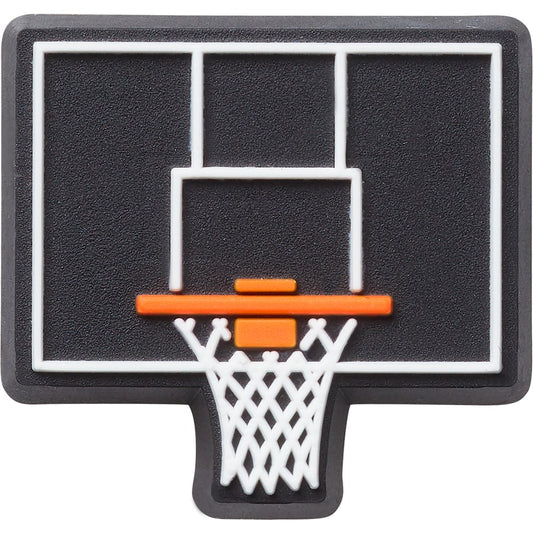 Jibbitz Black Basketball Backboard