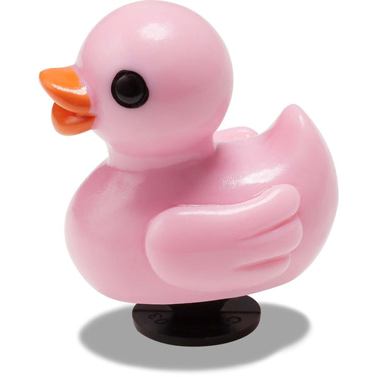 Jibbitz Pink 3D Rubber Ducky