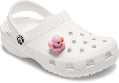 Jibbitz Pink 3D Rubber Ducky