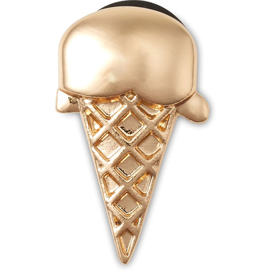 Jibbitz Gold Ice Cream Cone