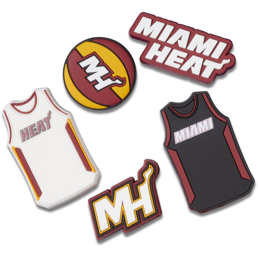 Jibbitz NBA Miami Heat 5 Pack