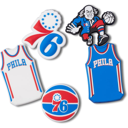 Jibbitz NBA Philadelphia 76ers 5 Pack