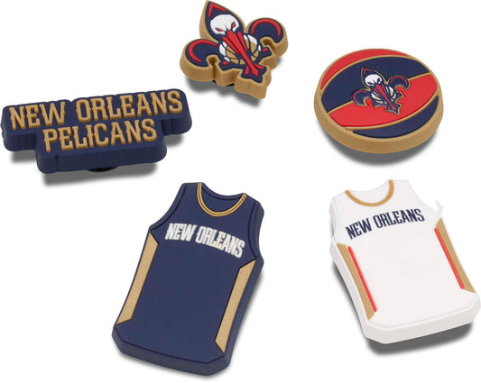 Jibbitz NBA New Orleans Pelicans 5 Pack