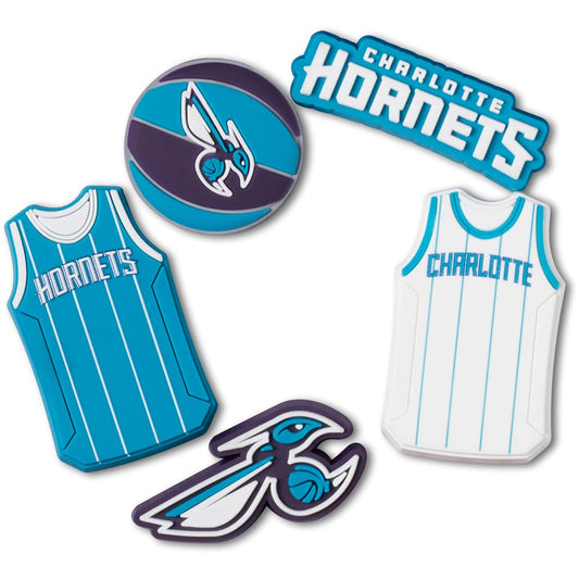 Jibbitz NBA Charlotte Hornets 5 Pack