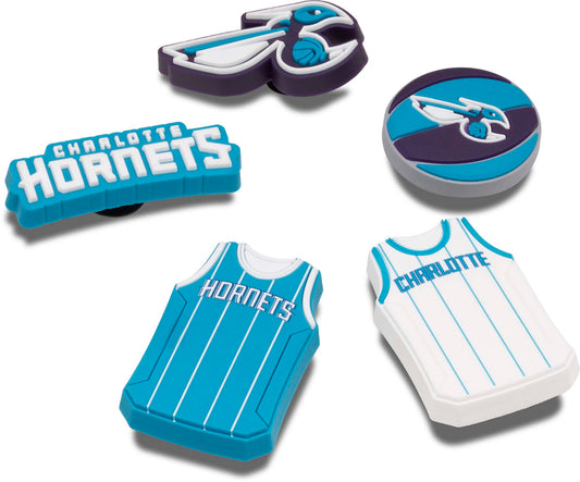 Jibbitz NBA Charlotte Hornets 5 Pack