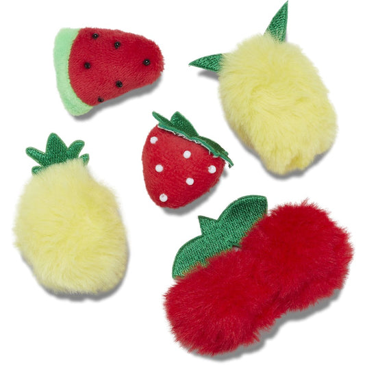 Jibbitz Pom Pom Fruit Salad 5 Pack