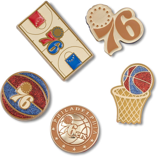 Jibbitz NBA Elevated Philadelphia 76ers 5 Pack