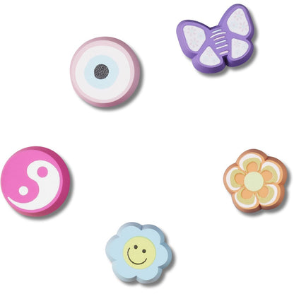 Jibbitz Nostalgia Girly Eraser 5 Pack