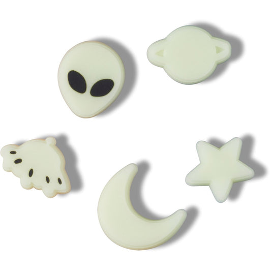 Jibbitz GITD Ceiling Stars 5 Pack