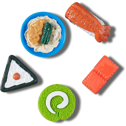 Jibbitz 3D Mini Sushi Party 5 Pack