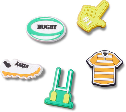 Jibbitz Rugby Champ 5 Pack