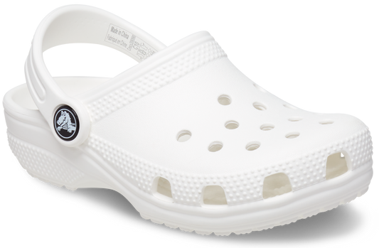 Classic Clog Toddlers - White