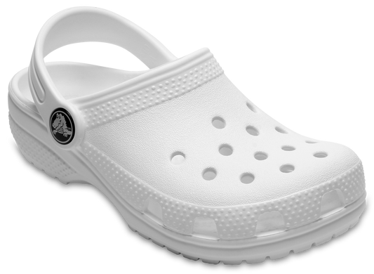 Classic Clog Kids - White