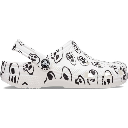 Classic Skull Print Clog