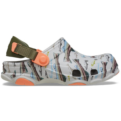 All Terrain Trout Print Clog Kids