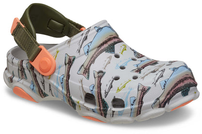 All Terrain Trout Print Clog Kids