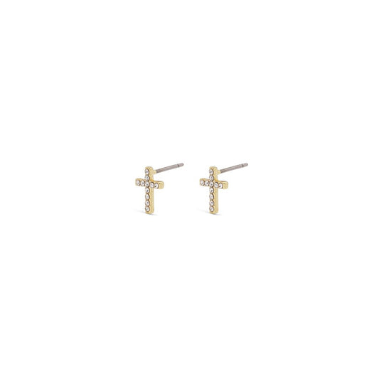 Clara Pi Earrings - Gold Plated