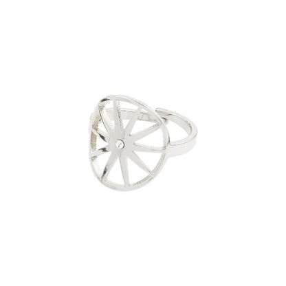 Kaylee Ring - Silver Plated - Crystal