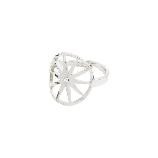 Kaylee Ring - Silver Plated - Crystal